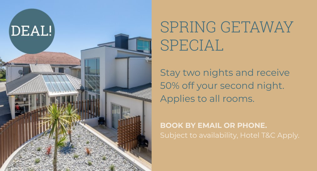 Beachfront Hotel Hokitika Spring Getaway Special